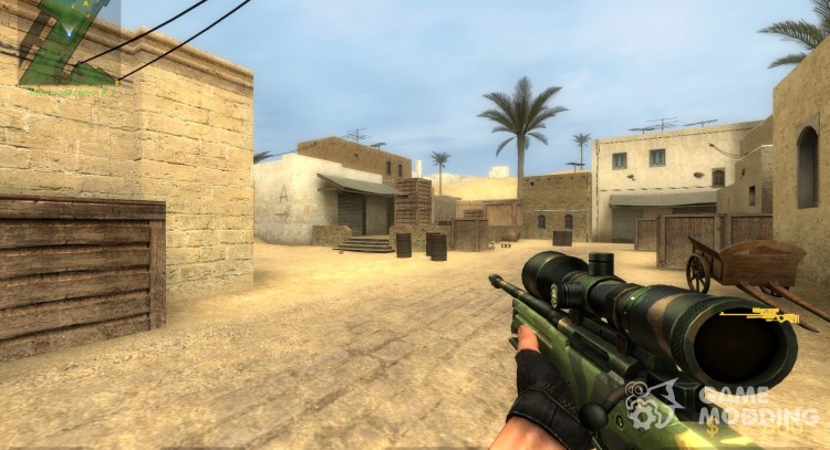 Full Camo AWP for Counter-Strike Source