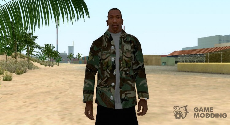 Camouflage jacket for GTA San Andreas