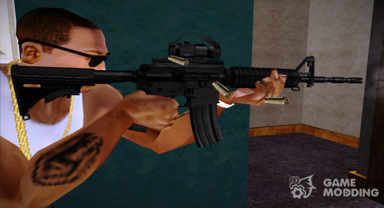 M4 (Resident Evil) para GTA San Andreas