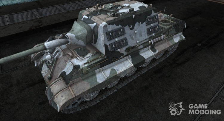 Skin for 8.8 cm Pak 43 JagdTiger for World Of Tanks