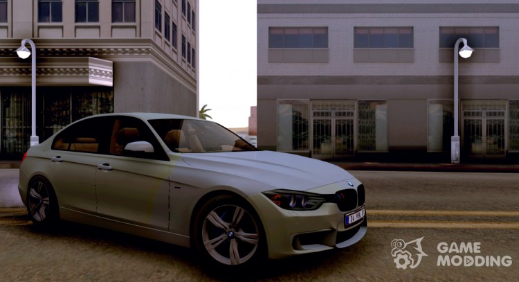 BMW 320d (F30) with M bumpers para GTA San Andreas