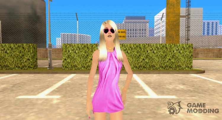 Mia Pinky for GTA San Andreas