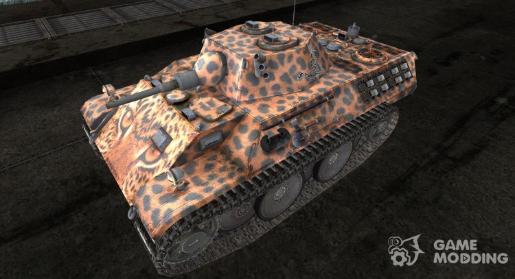 la piel para VK1602 leopardo Nº 54 para World Of Tanks