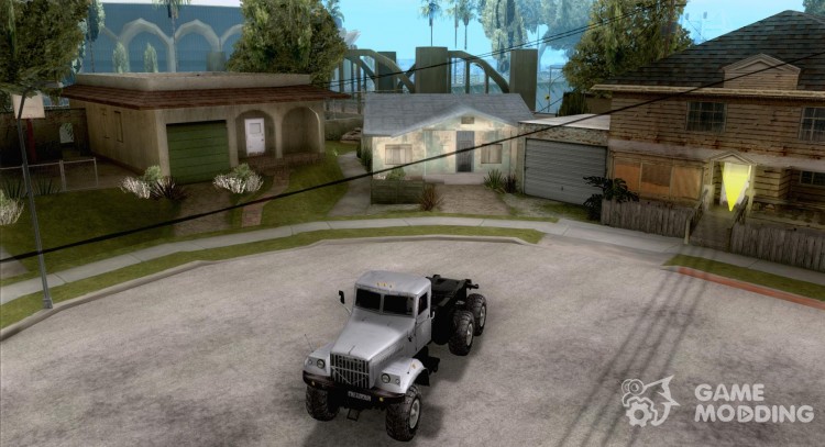KrAZ 255 + trailer artict2 for GTA San Andreas