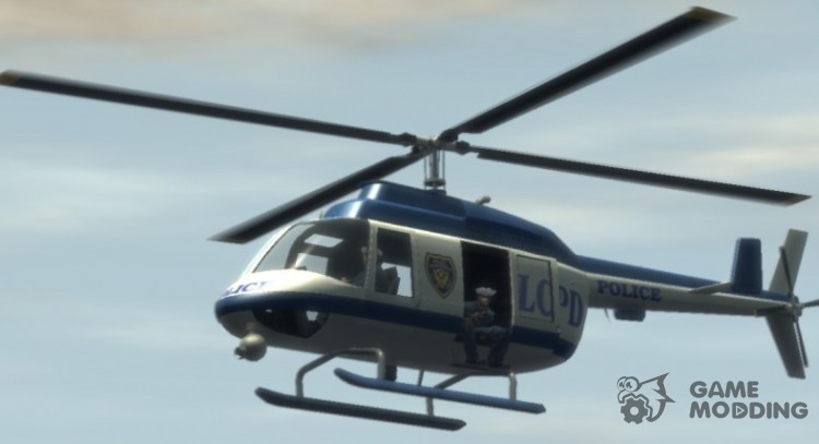Realistic sounds of helicopter for GTA 4
