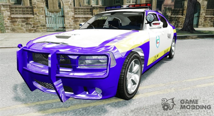 Dodge Charger - Kuwait Police 2006 для GTA 4