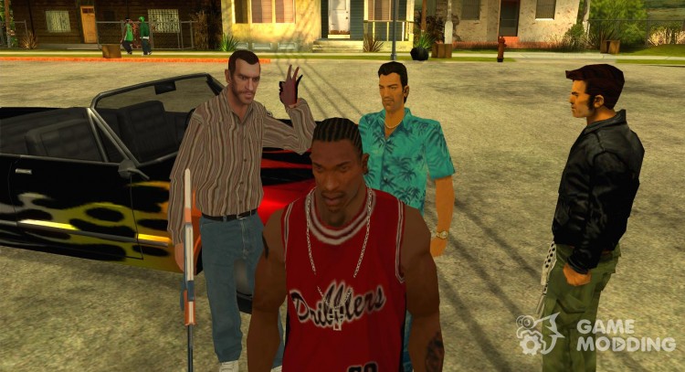 The VERSION 2.0 team for GTA San Andreas