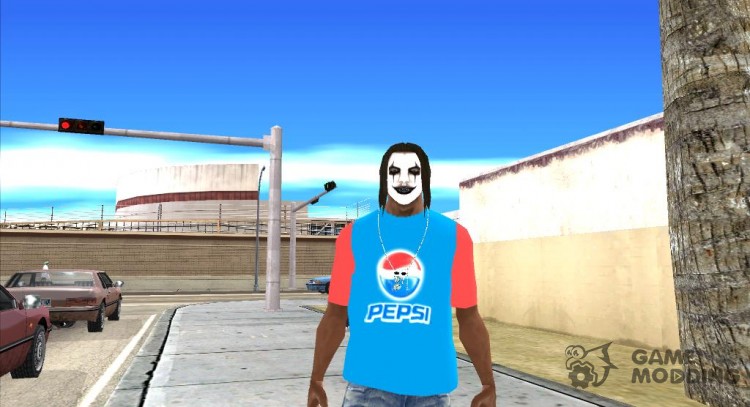 Camiseta de pepsi para GTA San Andreas