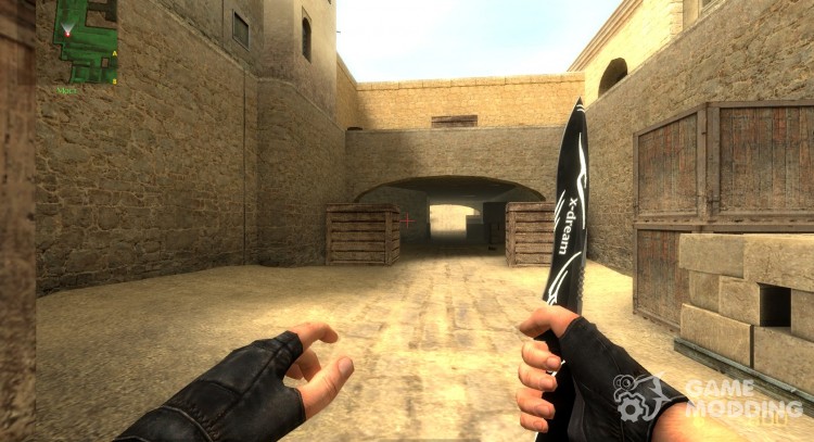 X-dream knife for Counter-Strike Source