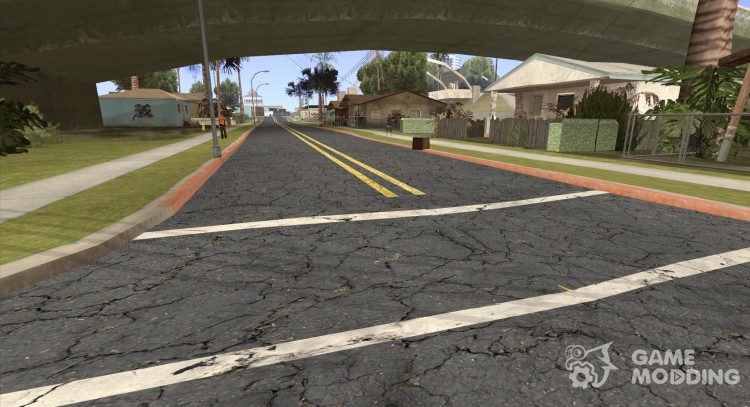 Новые дороги для Гроув-Стрит. для GTA San Andreas