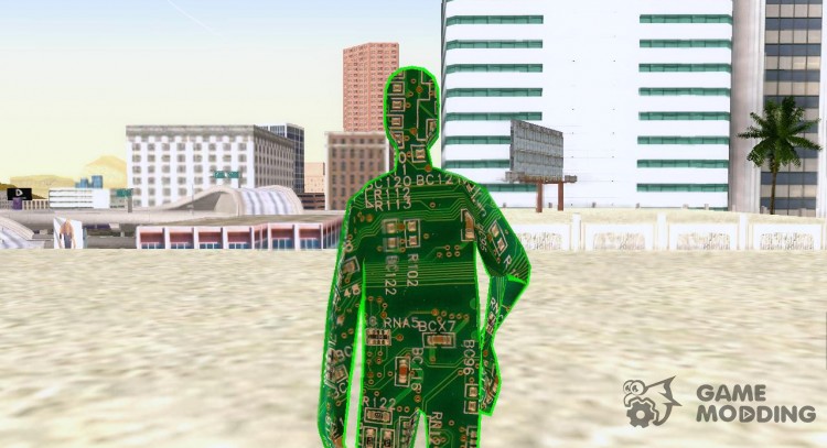 Digital Man for GTA San Andreas