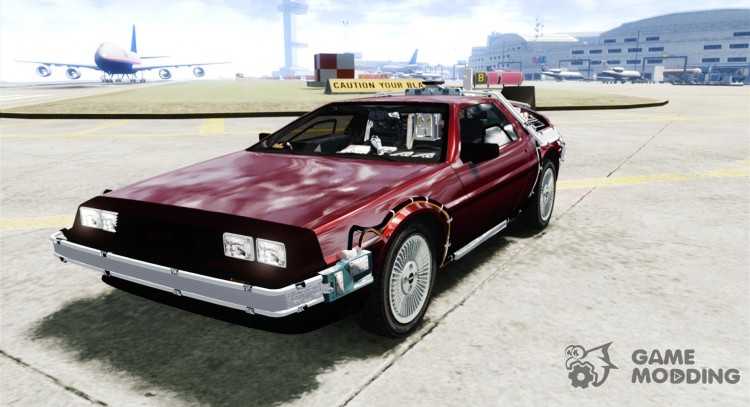 Delorean de Back to the Future para GTA 4