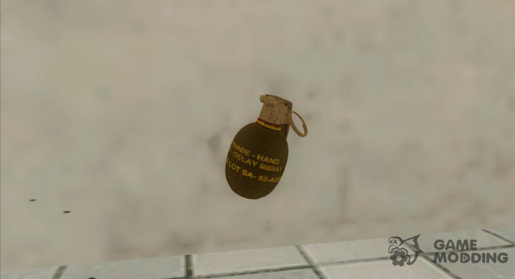 La granada de GTA V para GTA San Andreas