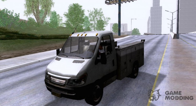 Utility Van desde el Modern Warfare 3 para GTA San Andreas