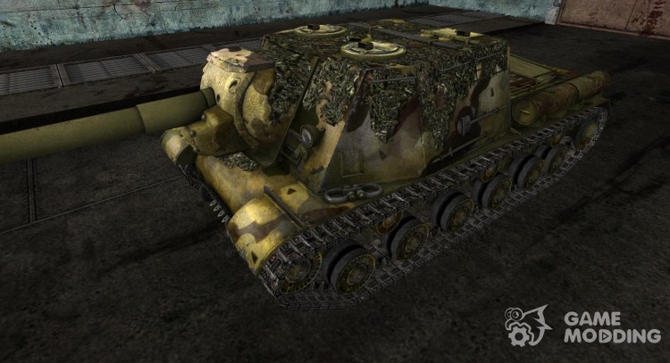 ИСУ-152 от YnepTbIi (без циммерита и звезд) для World Of Tanks