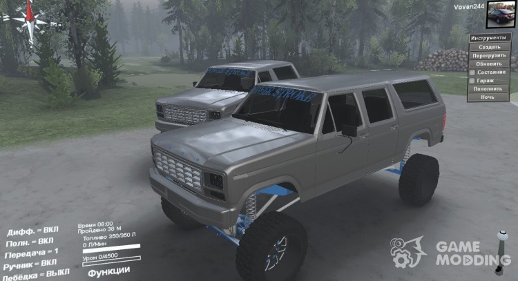 Ford Bronco para Spintires 2014