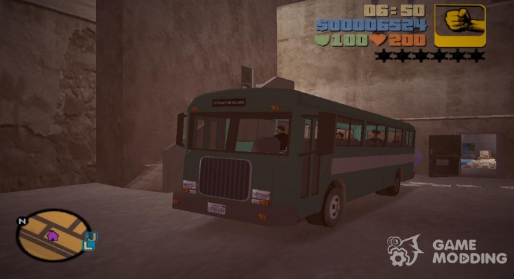 El nuevo autobús para GTA 3