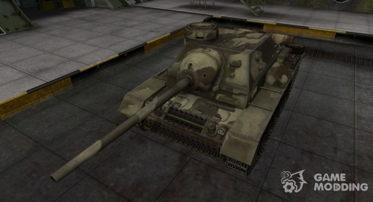 Пустынный скин для СУ-85И для World Of Tanks