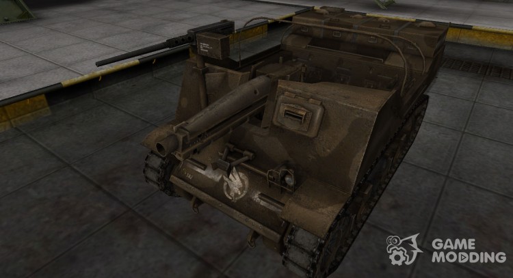 El skin al estilo de C&C GDI para T82 para World Of Tanks