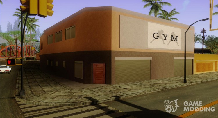 New GYM для GTA San Andreas