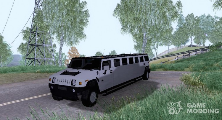 Hummer H2 Stretch для GTA San Andreas