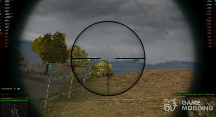 Sniperscope WoT para World Of Tanks