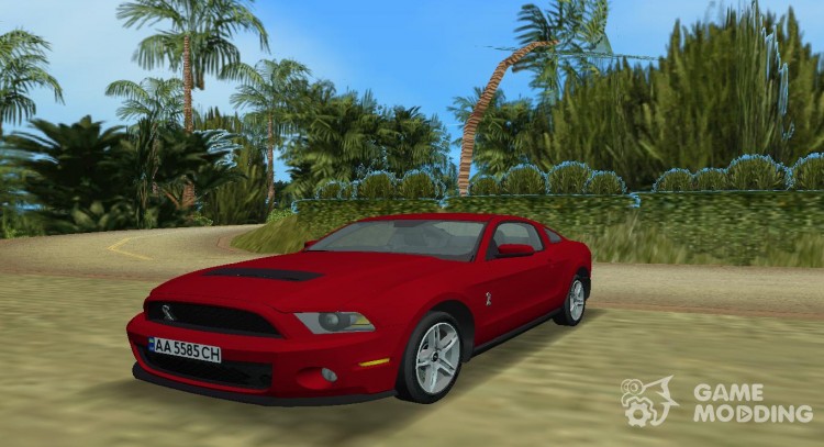 Ford Shelby GT 500 2010 for GTA Vice City