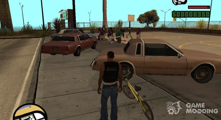 El desmontaje de las pandillas para GTA San Andreas