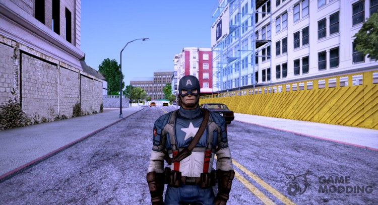 Captain America: First Avenger (Капитан Америка: Первый мститель) для GTA San Andreas
