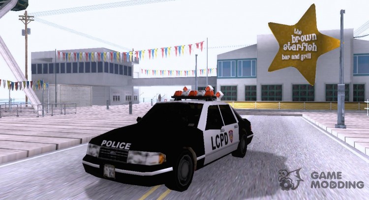 Gta 3 полицейский автомобиль для GTA San Andreas