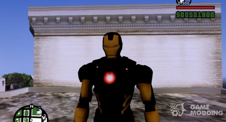 Ironman Dark Avenger Mark IV skin for GTA San Andreas