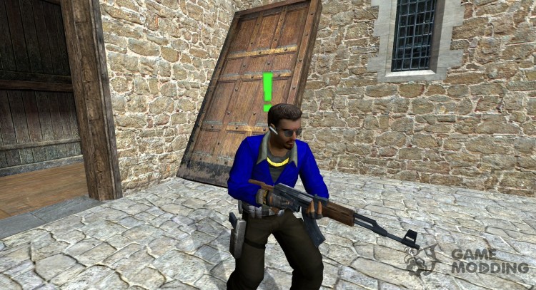 Simple blue L33T for Counter-Strike Source