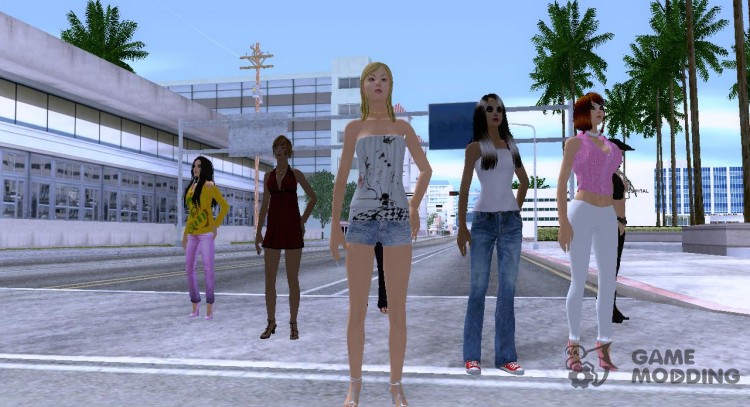 Lands Of Babes for GTA San Andreas