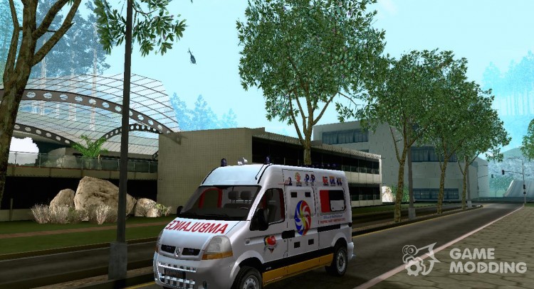 Renault Master PCSO ambulancia para GTA San Andreas
