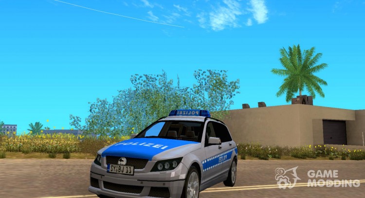 Bens combi police (beta) para GTA San Andreas