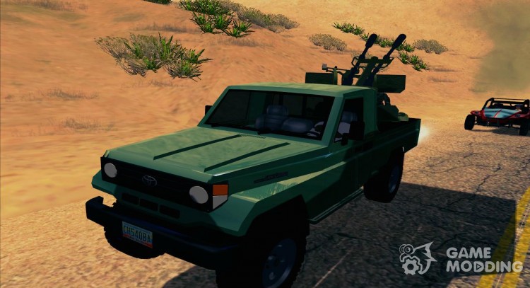 Toyota Land Cruiser Army для GTA San Andreas