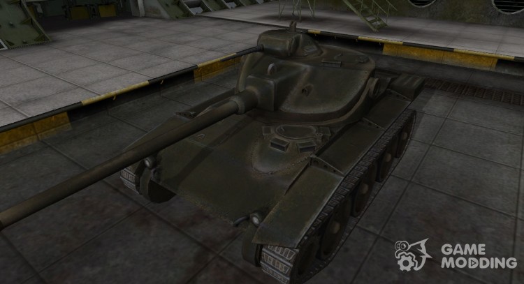 La piel de américa del tanque T71 para World Of Tanks