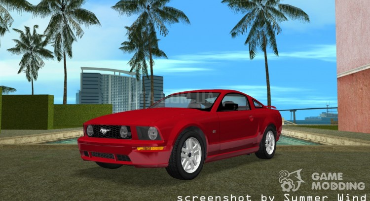 Ford Mustang GT 2005 for GTA Vice City