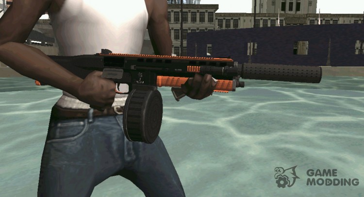 Orange weapon для GTA San Andreas