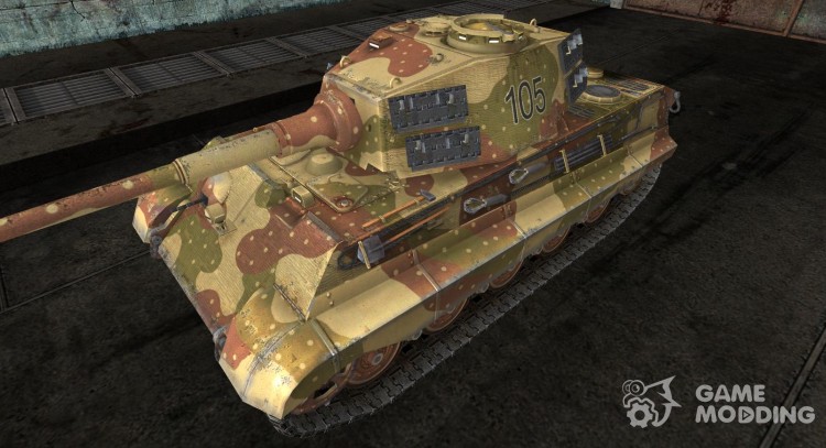 Skin for Panzer VIB Tiger II for World Of Tanks