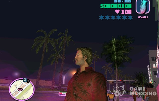 The skin of the iOS version 2 for GTA Vice City