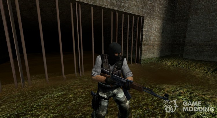 Серый террорист 2 для Counter-Strike Source