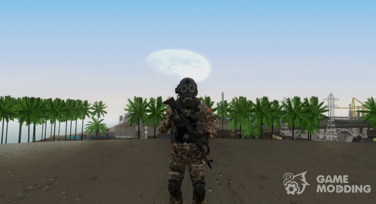 CoD MW3 Russian Military SMG v3 для GTA San Andreas