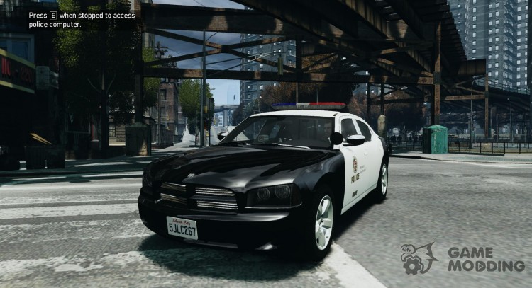 Dodge Charger LAPD V1.6 для GTA 4