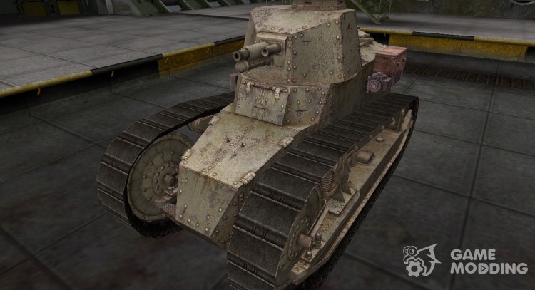 A deserted French skin for Renault FT for World Of Tanks