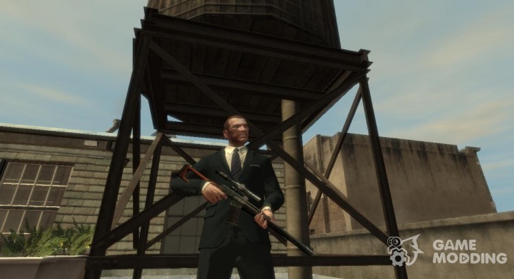 Снайперская винтовка ВСС Винторез для GTA 4