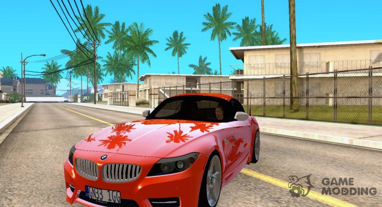 BMW Z4 2010 Stock for GTA San Andreas