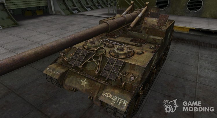 Исторический камуфляж M40/M43 для World Of Tanks