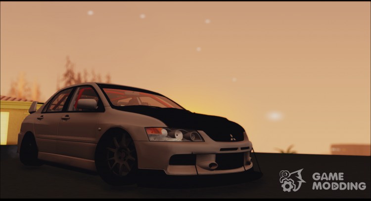 Mitsubishi Lancer Evolution IX Tuned for GTA San Andreas