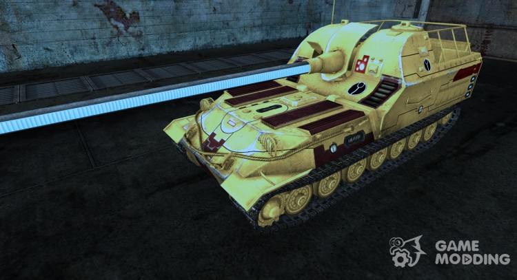 La piel del objeto 261 (Tau) para World Of Tanks